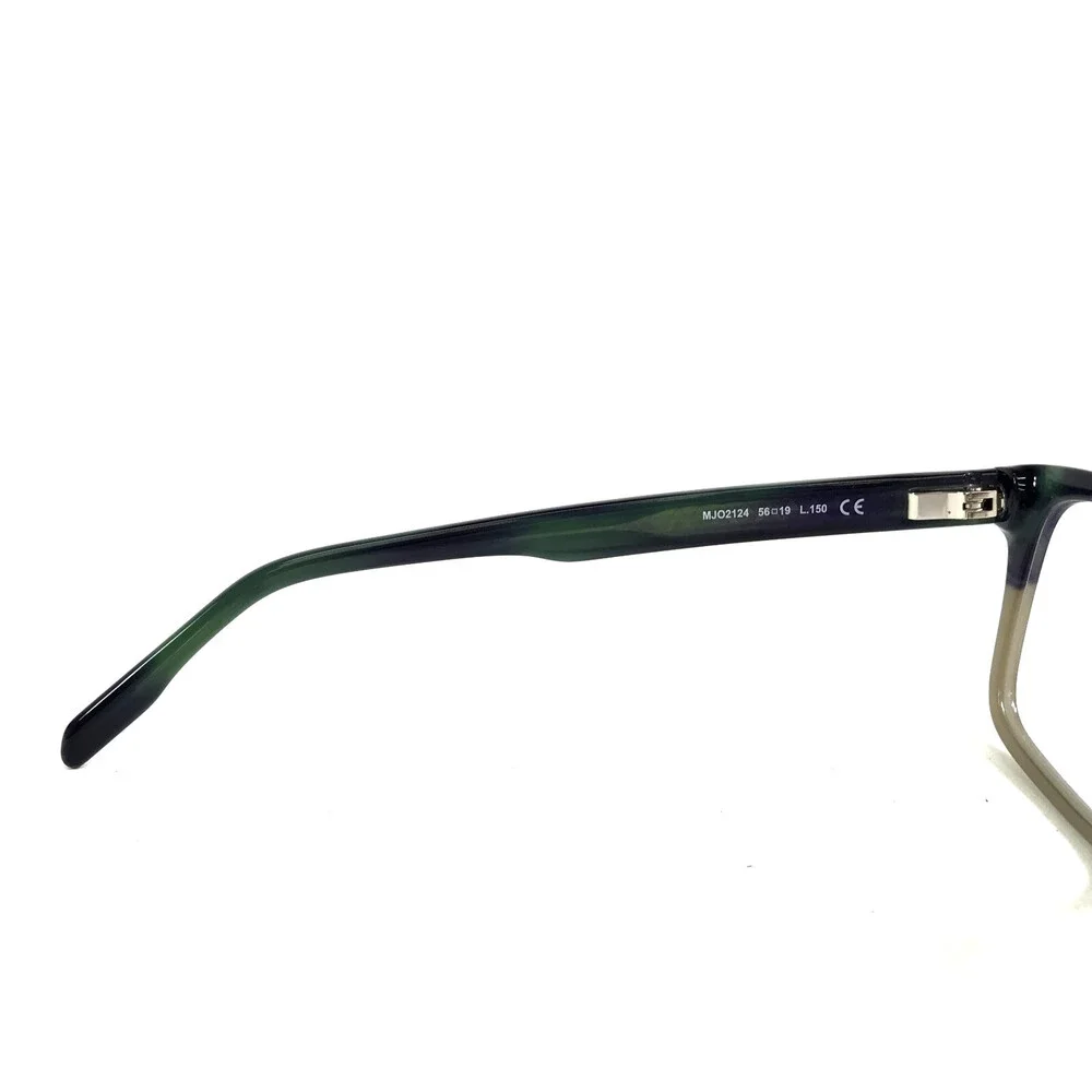 Maui Jim Eyeglasses Frames MJO2124-95 Blue Green Beige Horn Rectangle 56-19-150